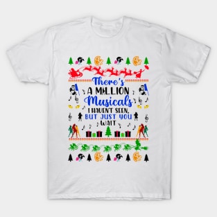 Million Musicals Ugly Christmas T-Shirt